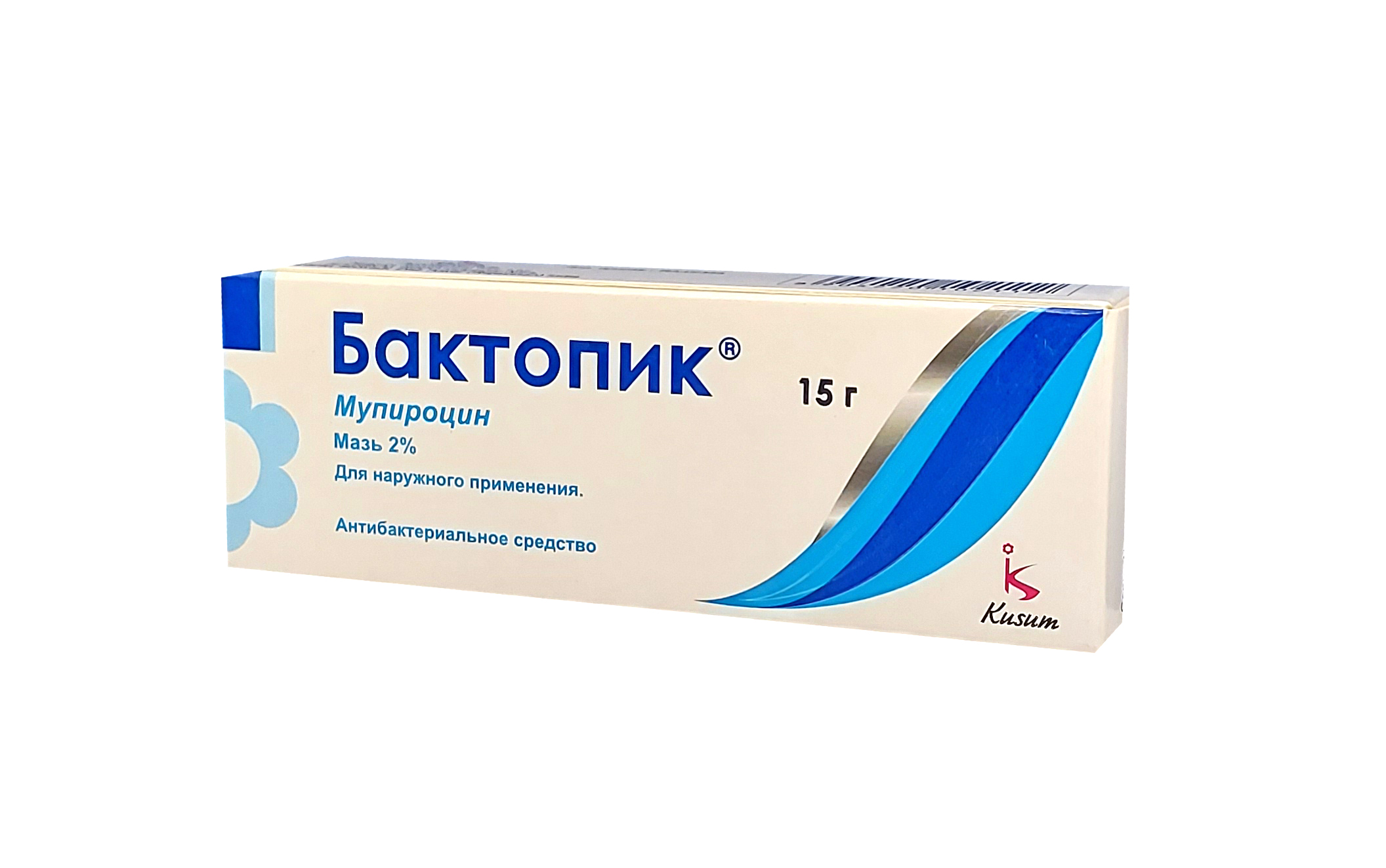 Бактопик мазь 2% 15г