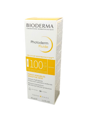Биодерма photoderm fluide мах invisible флюид солнцезащитный для лица spf 100 40мл