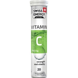 Витамин swiss energy vitamin c таблетки шипучие №20