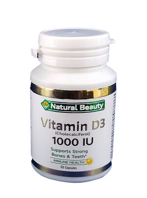 Витамин д3 natural beauty 1000ме капсулы №60