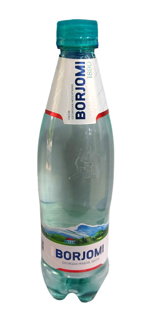 Вода Боржоми 0,5л (газ) пластиковая