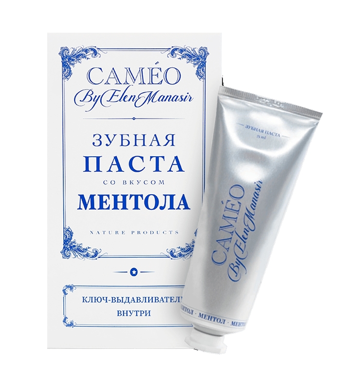 Зубная паста Cameo со вкусом ментола 75мл