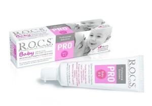 Зубная паста R.O.C.S. baby 0-3 минеральная защита и нежный уход 45г