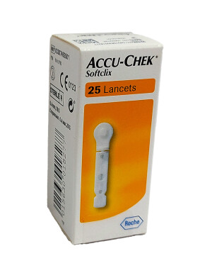 Иглы для глюкометра Accu-chek softclix 28g №25