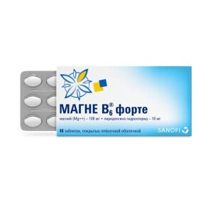 Магне В-6 Форте таблетки №40