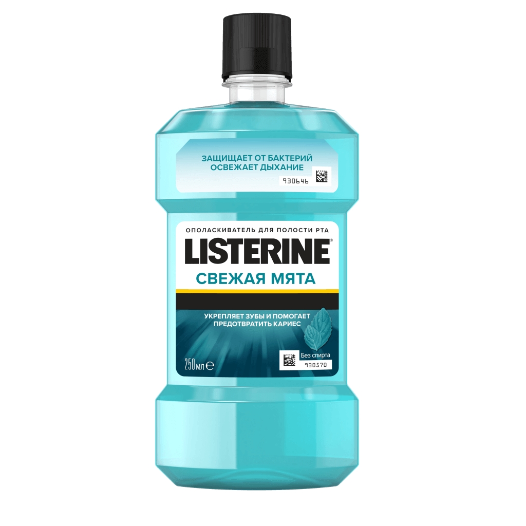 Ополаскиватель для полости рта Listerine свежая мята 250мл