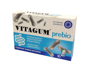 Пробиотик vitagum пребио капсулы №10