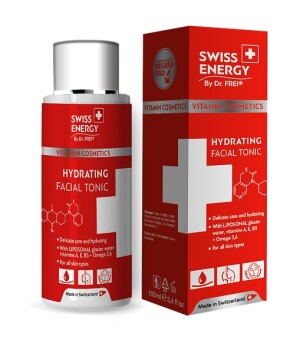 Тоник для лица Swiss energy hydrating facial tonic увлаж с липосомальной водой 100мл