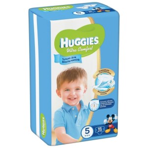 Хаггис-5 ultra comfort для мальчиков №15