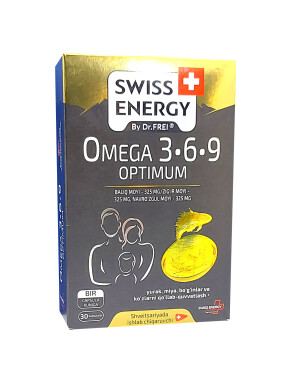 Витамин swiss energy omega 3-6-9 optimum капсулы №30