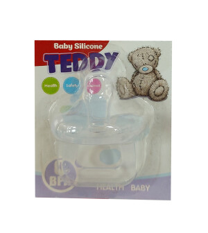 Пустышка силиконовая teddy