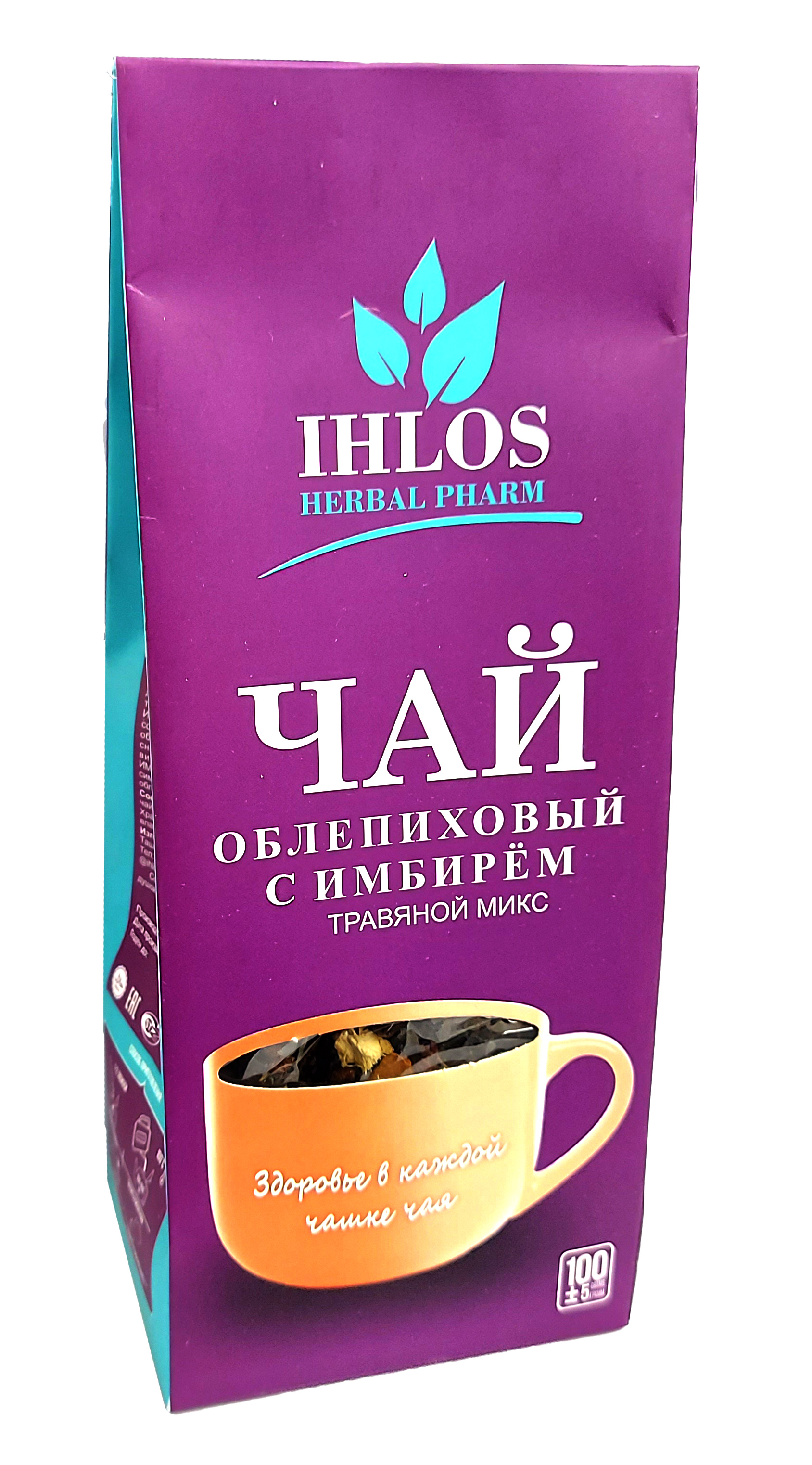 Чай ихлос облепиховый 100г