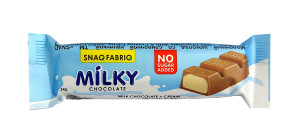Шоколад snaq fabriq молочный со сливочной начинкой 34г
