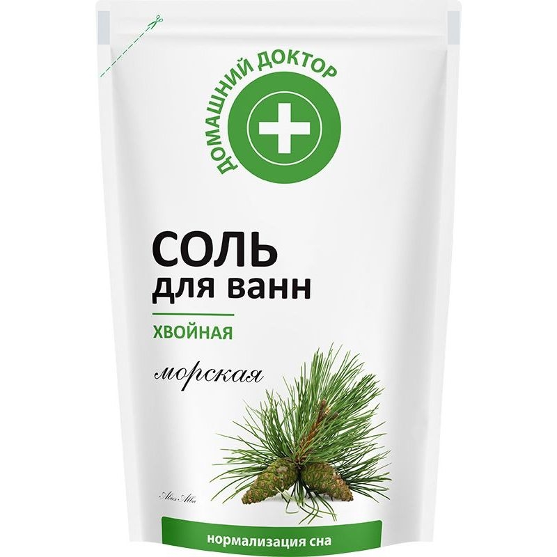 Домашний доктор соль для ванн хвойная 500г