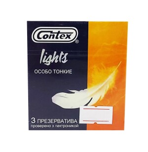 Презервативы contex lights №3