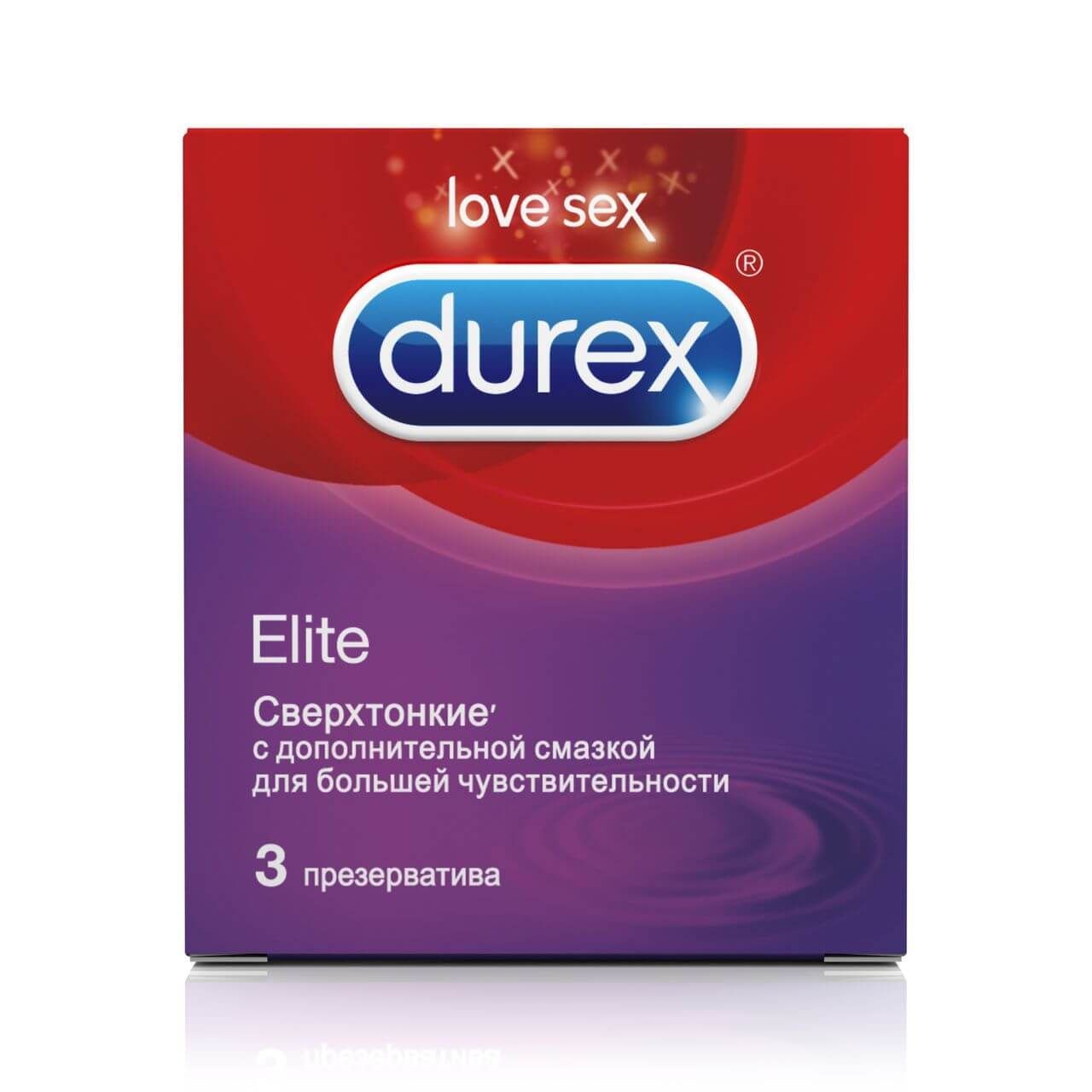 Презервативы durex elite №3