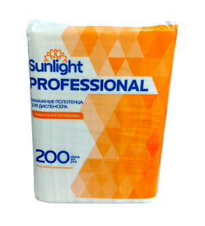 Полотенца бумажные sunlight professional №200