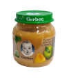 Пюре gerber яблоко и груша 130г