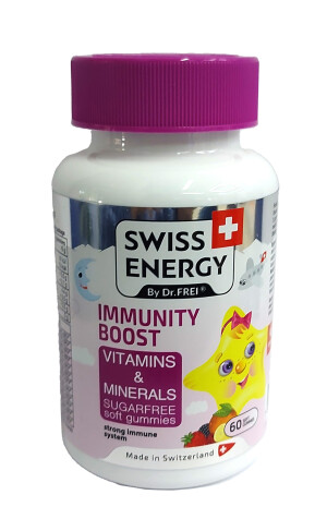 Витамин swiss energy dr frei immunity boost пастилки №60