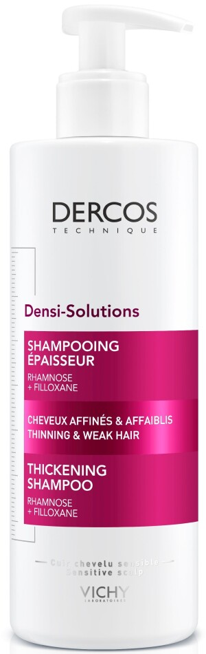 Vichy dercos technique densi-solution шампунь восстанавливающий 400мл