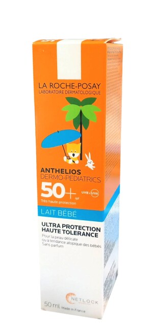 Lrp anthelios dermo-pediatrics quyoshdan himoyalovchi sut chaqaloqlar uchun spf 50+ 50ml
