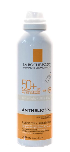 Лрп anthelios xl спрей-вуаль солнцезащитный для лица и тела spf 50+ 200мл