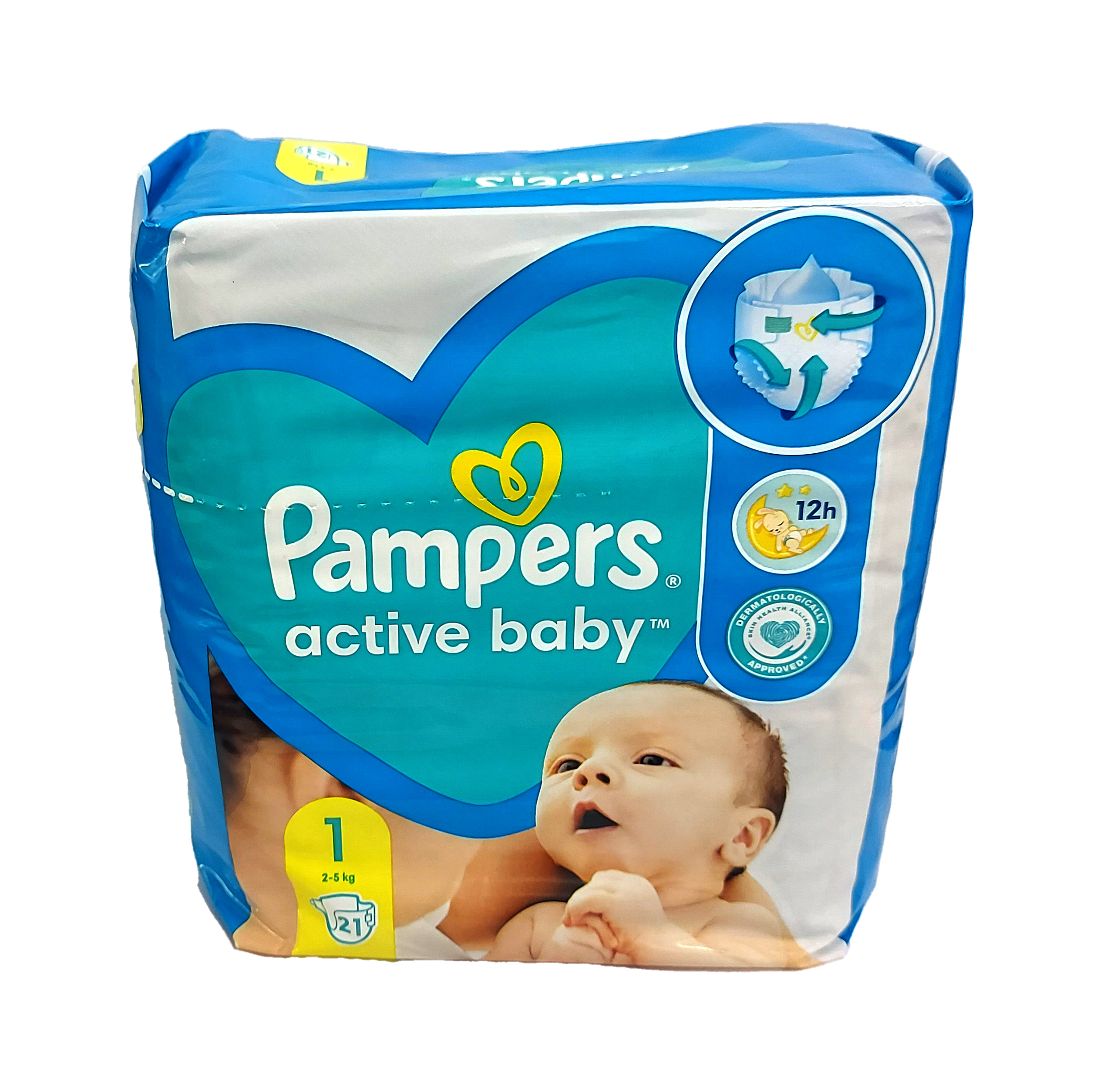Памперс-1 active baby №21