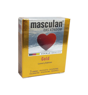 Презервативы masculan gold №3