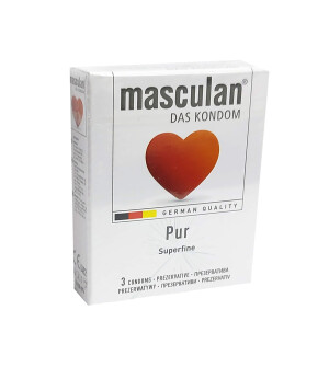 Презервативы masculan pure superfine №3