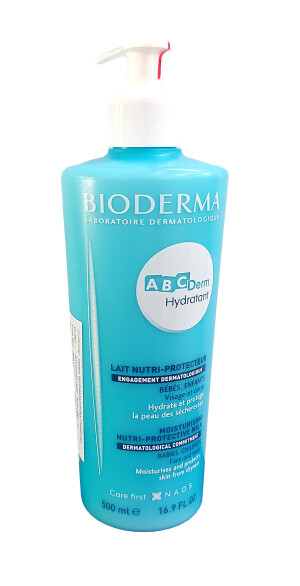 Биодерма abcderm hydratant молочко увлажняющий для детей 500мл