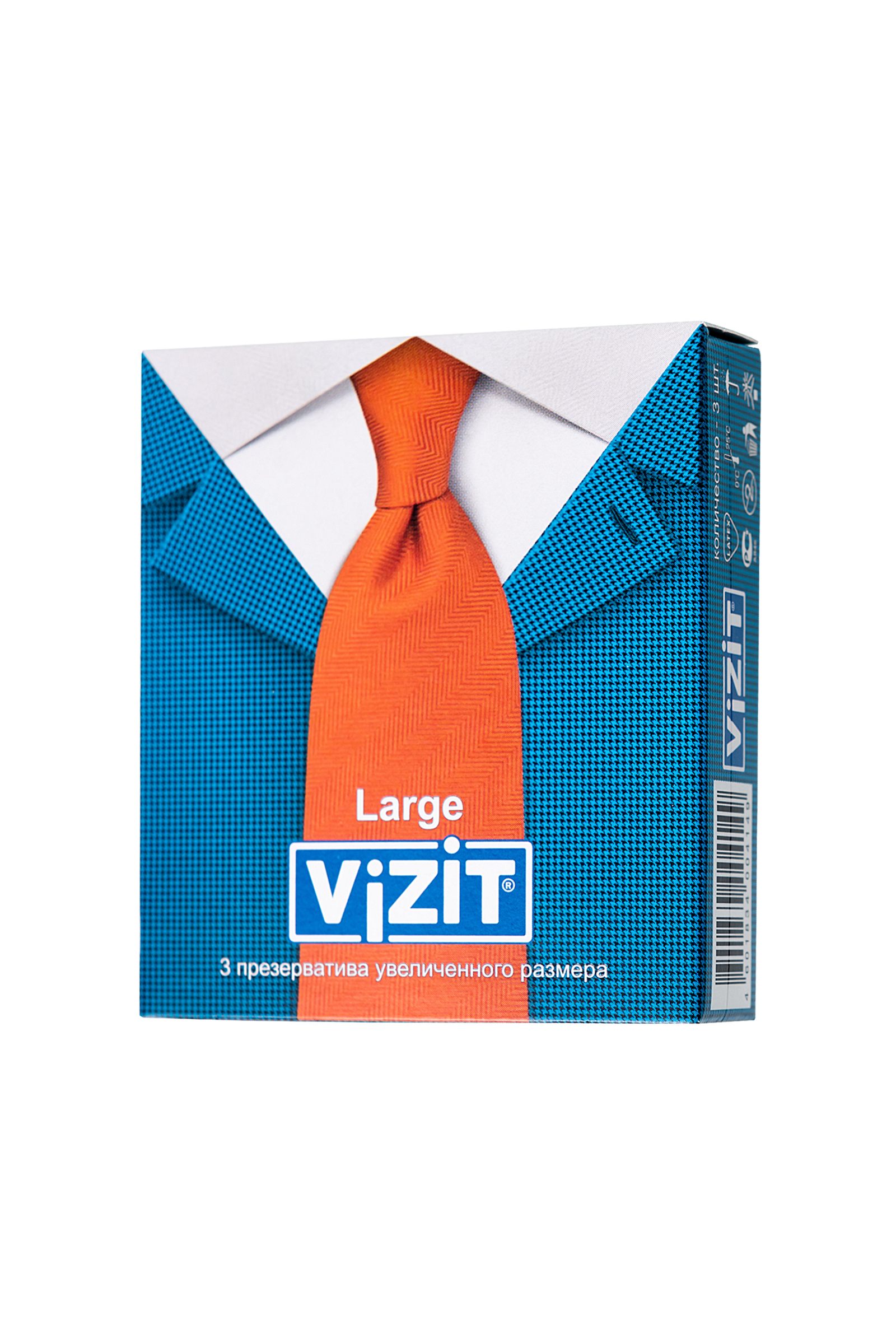 Презервативы vizit large №3