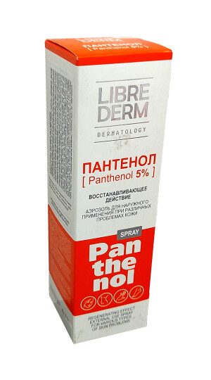 Librederm пантенол спрей пантенол 5% 130г