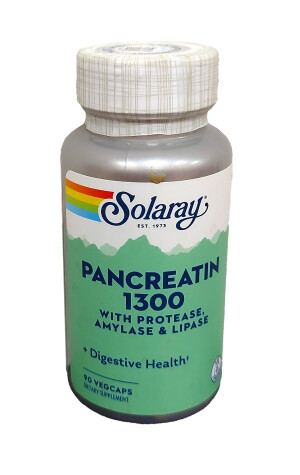 Панкреатин 1300 solaray капсулы №90