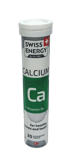 Витамин swiss energy calcium таблетки шипучие №20
