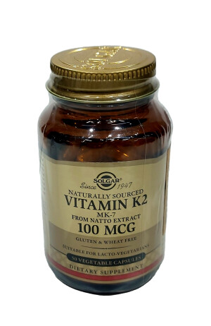 Solgar tabiiy vitamin k2 kapsulalari 660 mg №50