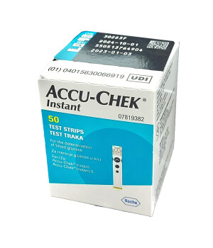 Полоски для глюкометра accu-chek instant №50