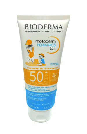 Биодерма photoderm pediatrics lait крем солнцезащитный для кожи spf 50+ 200мл