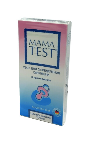 Тест на овуляцию мама test (5-полосок)