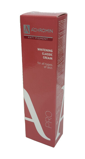 Achromin pigmentga qarshi oqartiruvchi klassik krem 45ml