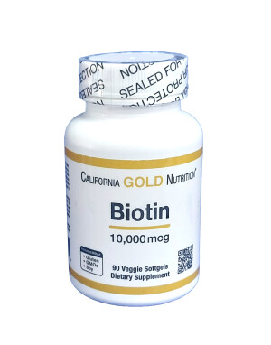 Биотин california gold nutrition капсулы 10000мкг №90