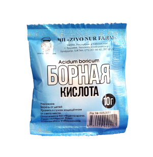 Borik kislotasi kukuni 10 g