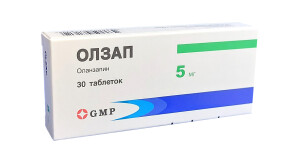 Олзап таблеткалари 5 мг №30