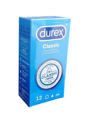 Презервативы durex classic №12