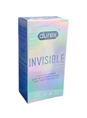 Презервативы durex invisible №12