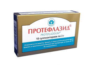 Протефлазид супп 3г №10