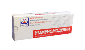 Immunomodulin ampulalari 0,1% 1ml №10