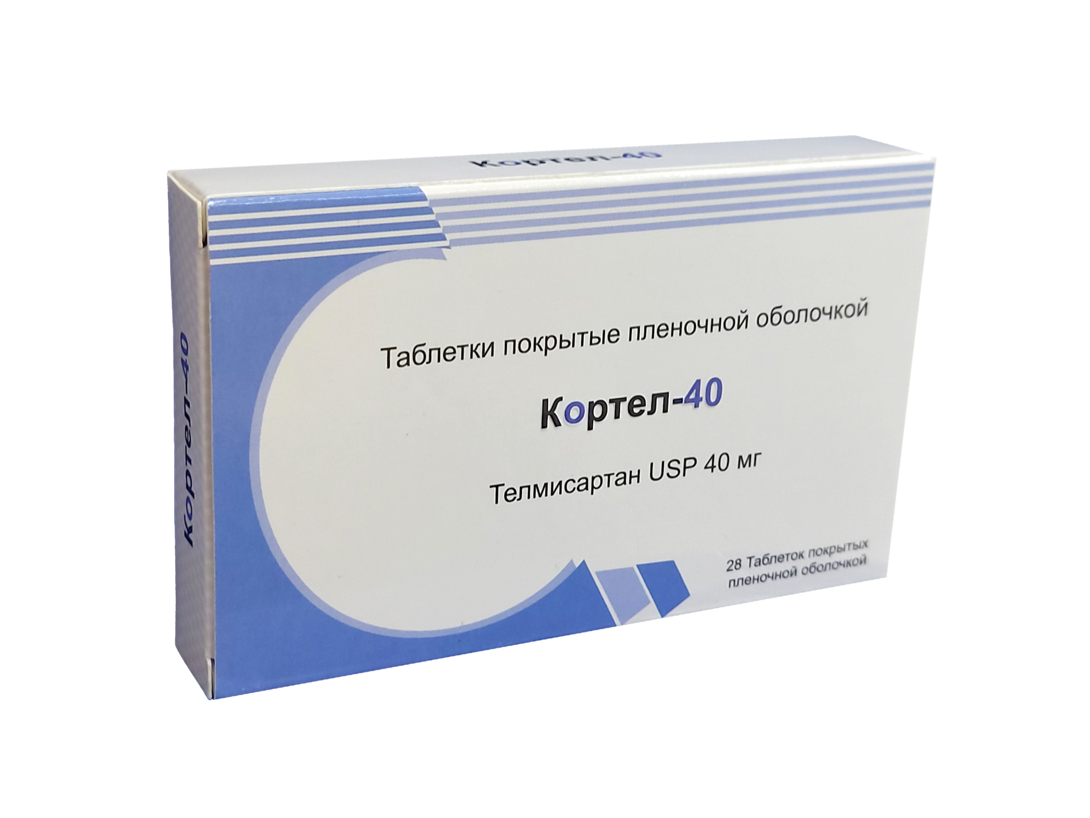 Кортел-40 таблетки №28