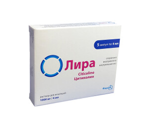 Лира ампулы 1000мг/4мл №5