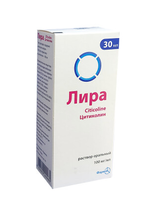 Лира оғиз эритмаси 100 мг / мл 30 мл