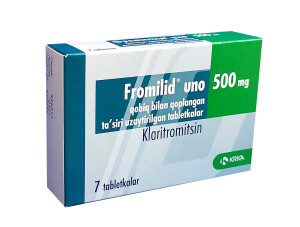 Фромилид уно таблетки 500мг №7